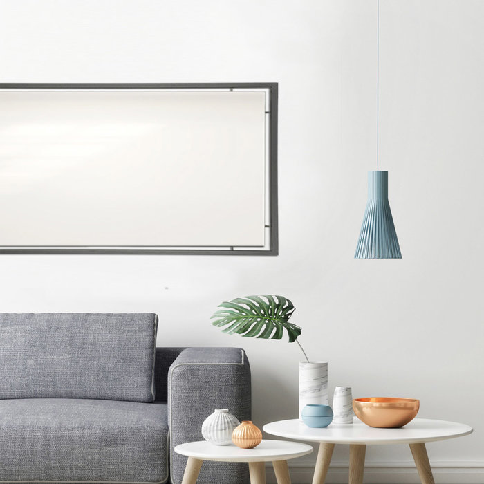 Wandspiegel Trent met Diep Stalen Frame