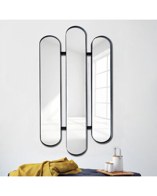 Trio Wandspiegel Germaine Zwart 67,5x140 cm