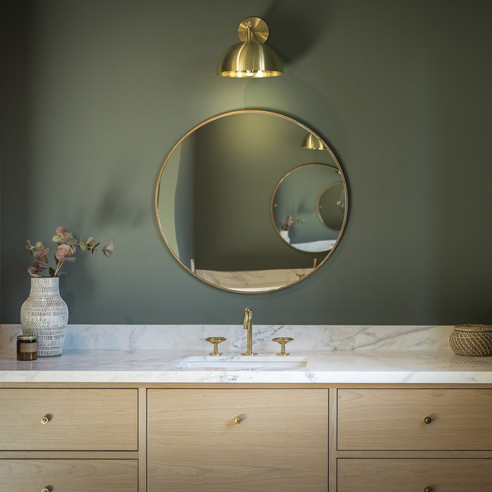 DMC  Spiegel Laurent | Rond & Goud