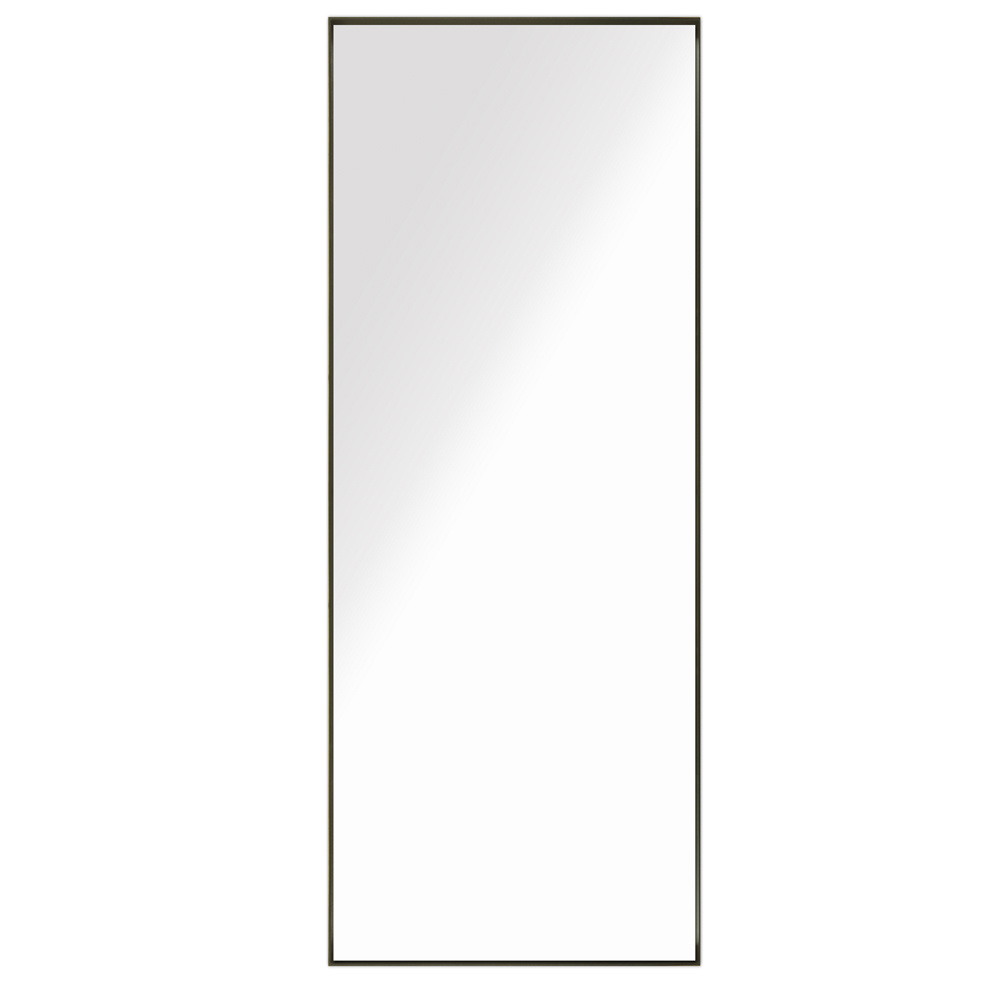 Spiegel Mara | Grote zwarte stalen spiegel