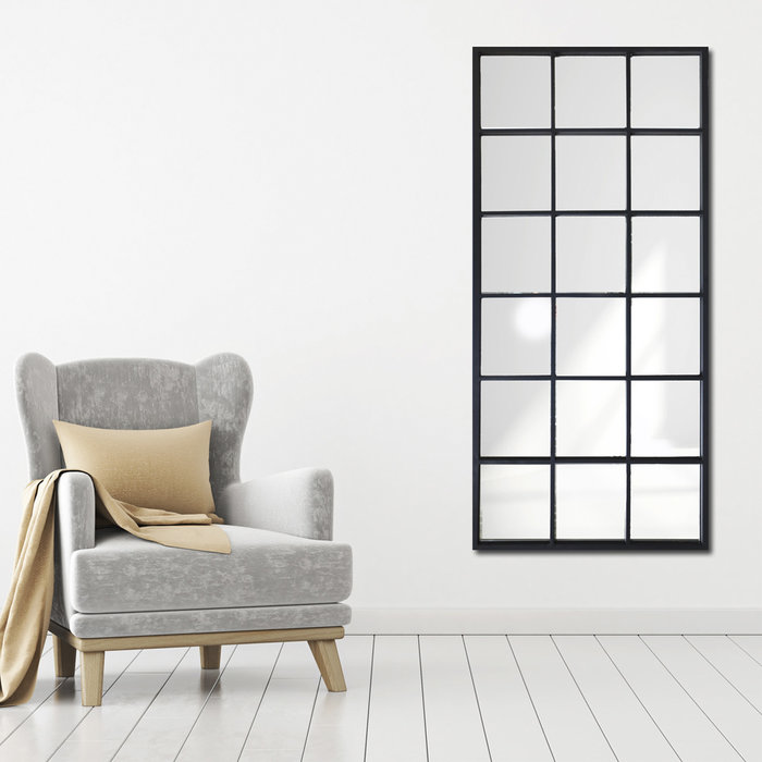 DMC  Spiegel Elisa | Raamwerk spiegel in staal | 80x180 cm