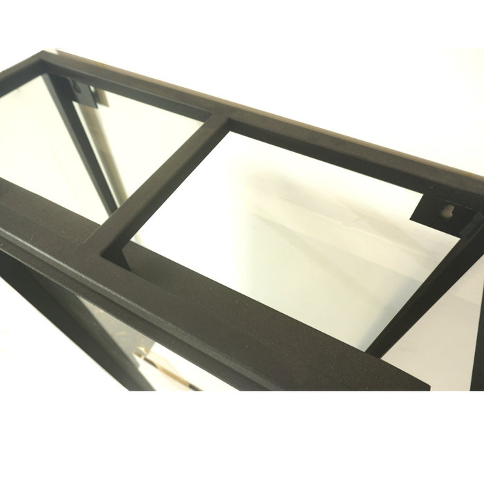 Spiegelkast Toronto | Staal en hout