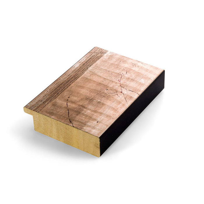 Spiegel Oslo | Bruingoud  & Metallic glans