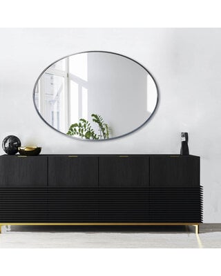 DMC  Ovale spiegel Loft 80x130 cm | Staal