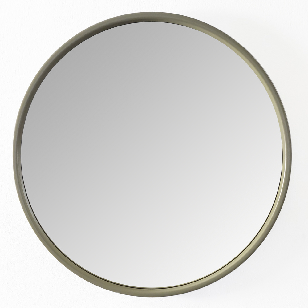 Ronde metalen spiegel  | Sienna Groen