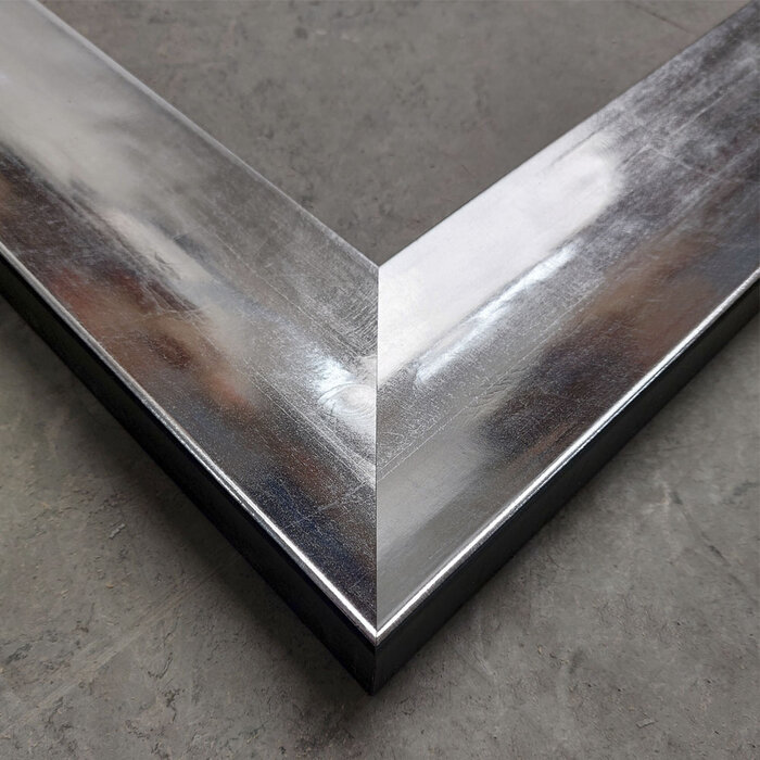 Moderne sierspiegel in zilver | Spiegel Lauro