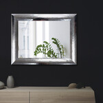 Moderne sierspiegel in zilver | Spiegel Lauro