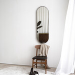 DMC  Spiegel Roma | Staal & Ovaal | Maat 40x125 cm