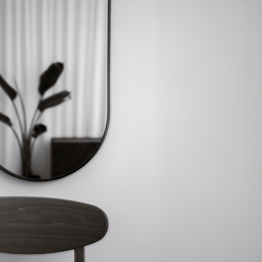 DMC  Spiegel Roma | Staal & Ovaal | Maat 40x125 cm