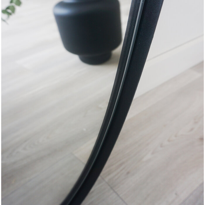 DMC  Ovale spiegel Cadi Zwart | 50x170 cm