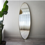 DMC  Ovale spiegel Cadi Goud | 50x170 cm