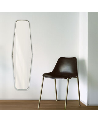 Spiegel Sense Wit Staal | 45x145 cm