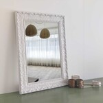 Barok spiegel Louvre | Wit