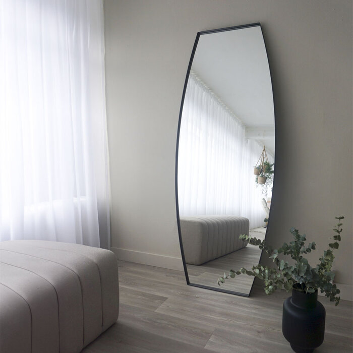 DMC  Spiegel Fabia Zwart 80x200