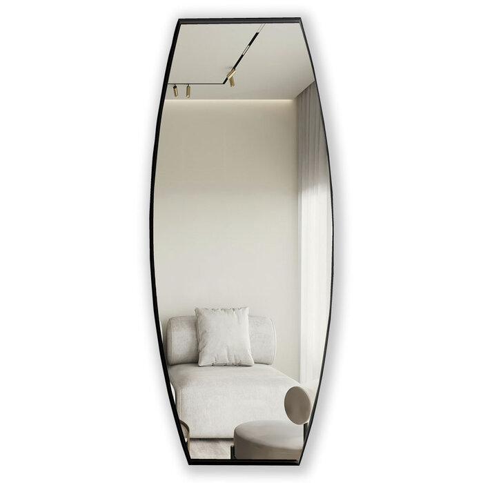 DMC  Spiegel Fabia Zwart 80x200