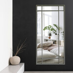 DMC  Spiegel Nova Taupe | Raamwerk spiegel in staal | 90x190 cm