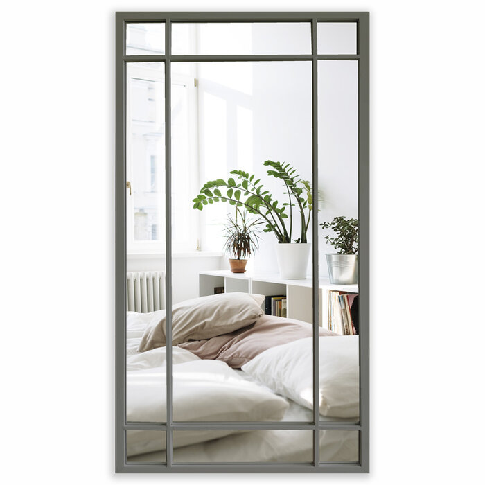 DMC  Spiegel Nova Taupe | Raamwerk spiegel in staal | 90x190 cm