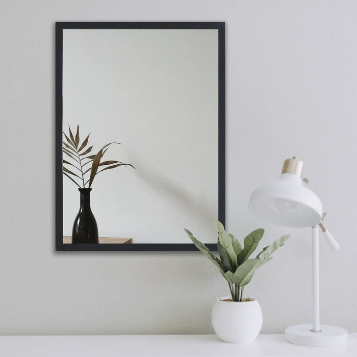 kleine houten spiegels