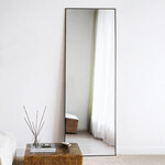 DMC  Grote Passpiegel Mara Zwart | 60x225