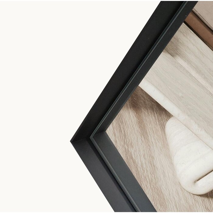 DMC  Stalen spiegel Sofia | Elegant staal in boogvorm