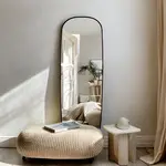 DMC  Spiegel Bodil Zwart 65x200