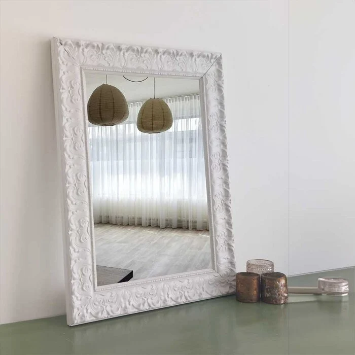 Witte barok spiegels