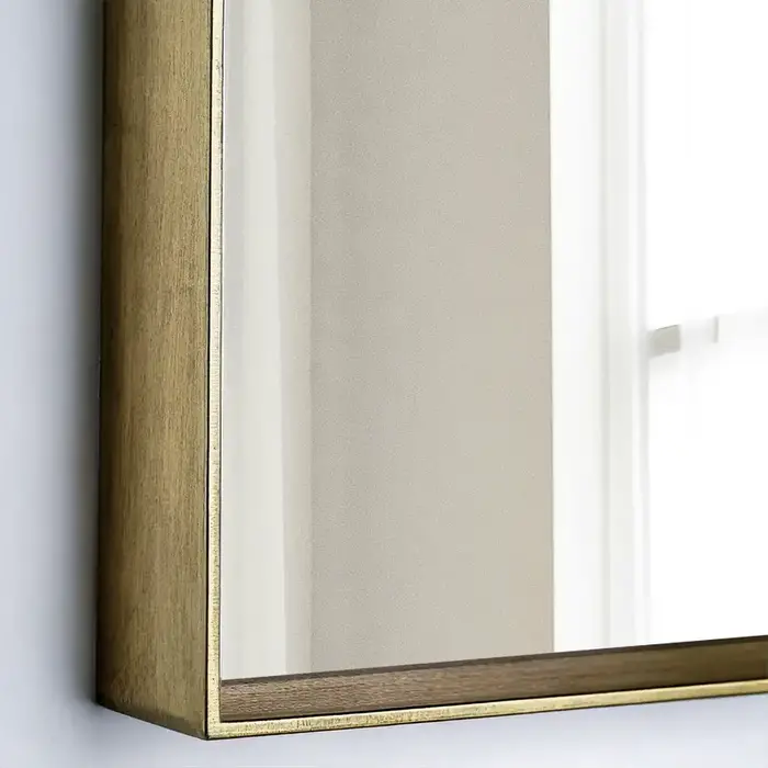 DMC  Spiegel Golden | Staal & Goud