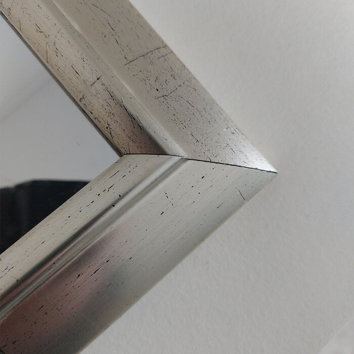 Spiegel Morrea Zilver | Klassiek