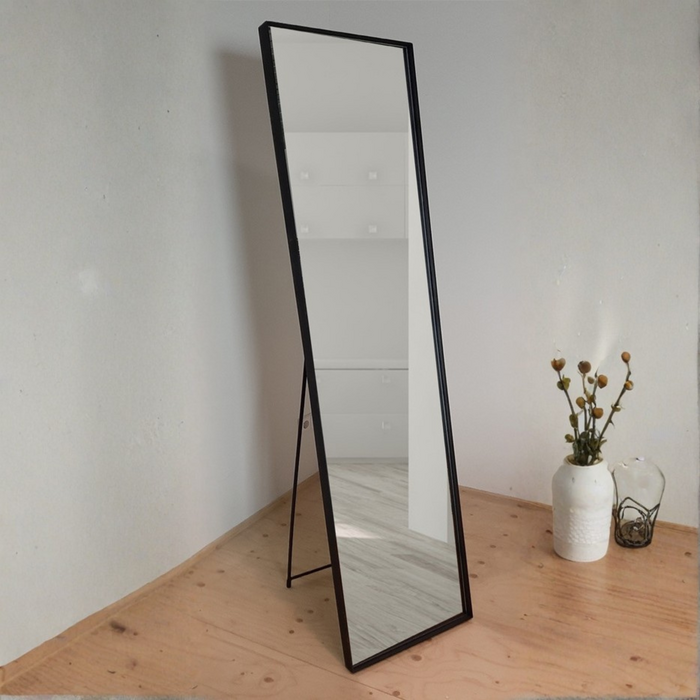 DMC  Avenue | Stalen passpiegel - Met staander