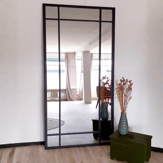 DMC  Spiegel Nova | Zwart & Staal