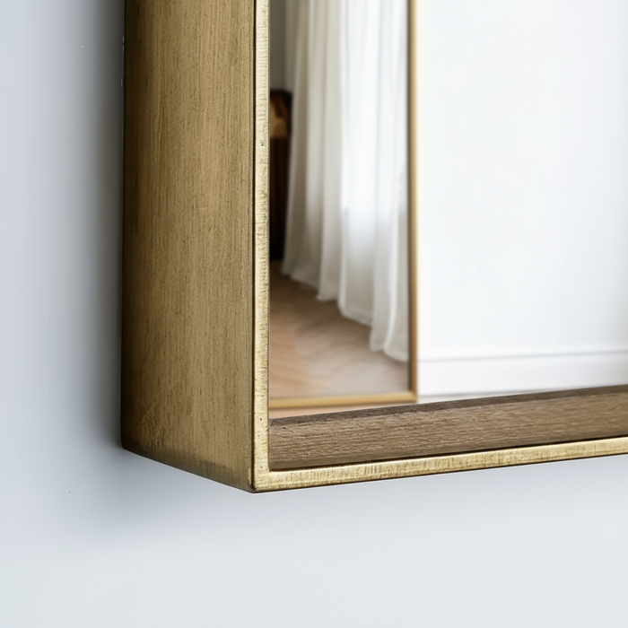 DMC  Gouden Stalen Passpiegel 60x225 cm