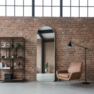 DMC  Spiegel Isa Grijs | Staande spiegel