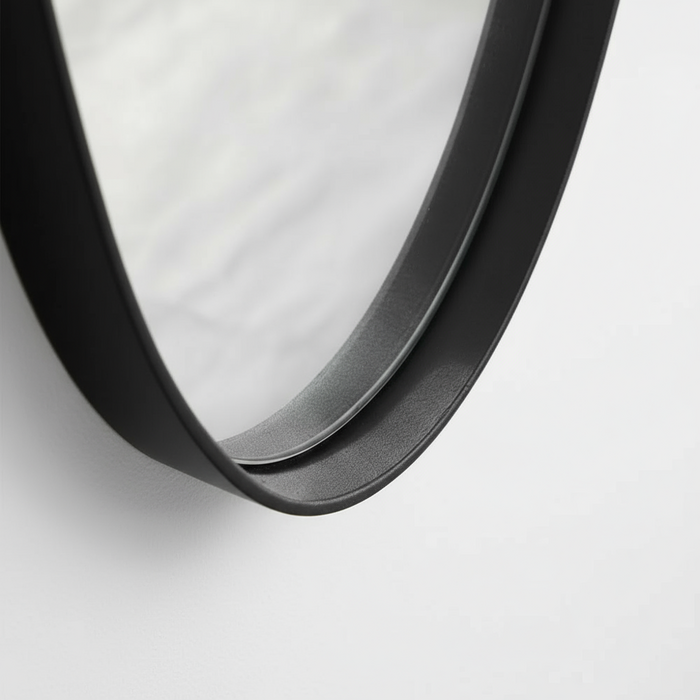 DMC  Organische Wandspiegel Madeleine Zwart 45x145 cm