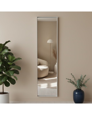 DMC  Stalen Passpiegel James Grijs 30x120 cm