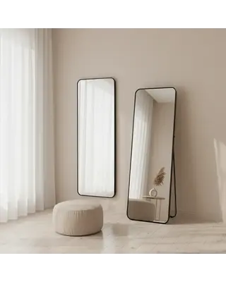 Passpiegel Jack Zwart 50x150 cm