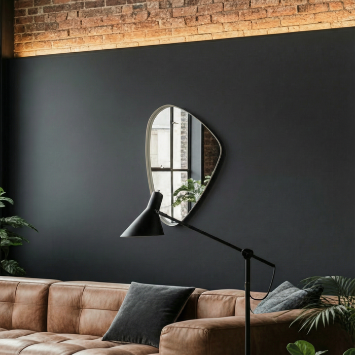 DMC  Organische Wandspiegel Evi Wit 60x91,5 cm