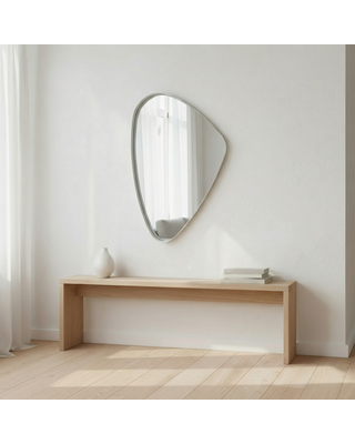 DMC  Organische Wandspiegel Evi Wit 60x91,5 cm