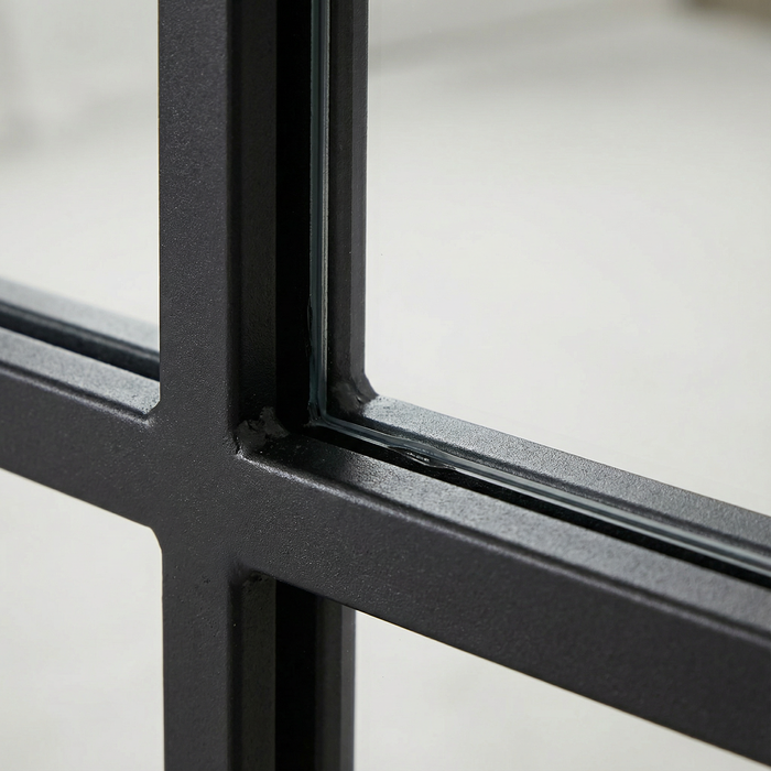 DMC  Raamwerk Spiegel Nova Zwart Staal 90x190 cm