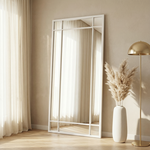 DMC  Raamwerk Spiegel Nova Wit Staal 90x190 cm