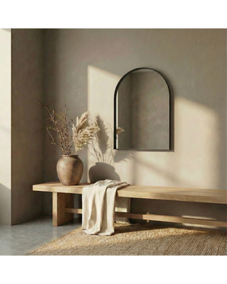 DMC  Boogspiegel Tivoli Staal 60x80 cm