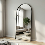 DMC  Boogspiegel Ravenna Slank Zwart Frame 80x180 cm