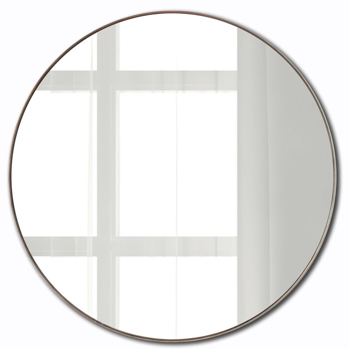 DMC  Ronde Spiegel Goud Laurent 75 cm Stalen Frame