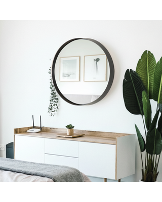 DMC  Ronde Spiegel Otis Zwart ⌀ 75 cm