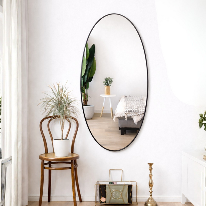 DMC  Spiegel Loft | Staal 60x130 cm