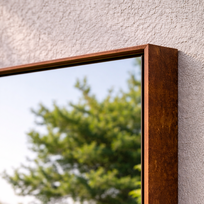 Tuinspiegel Terra Corten staal | Diverse maten