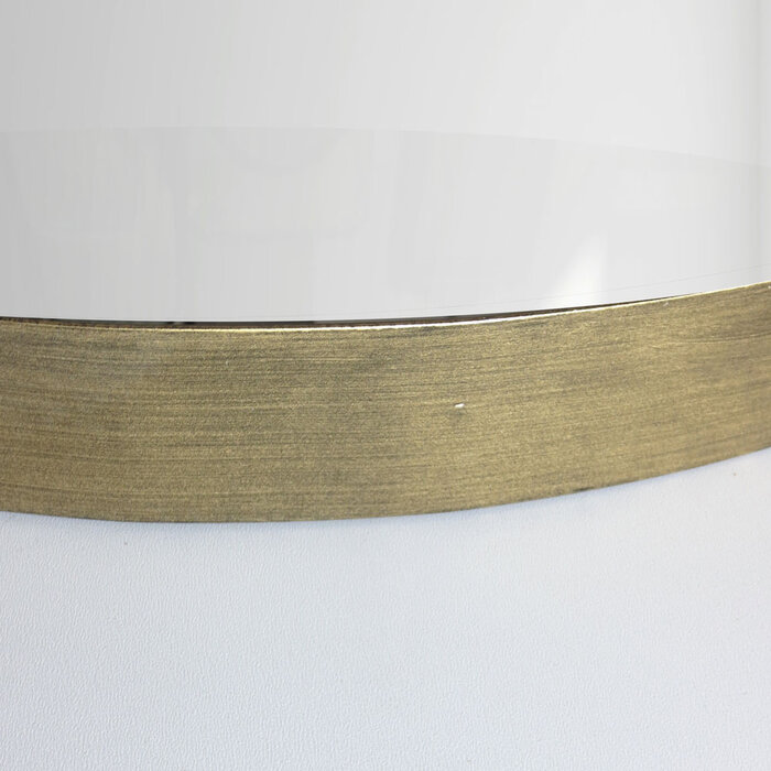 DMC  Ovale Wandspiegel Noor Goud Staal 50x170cm