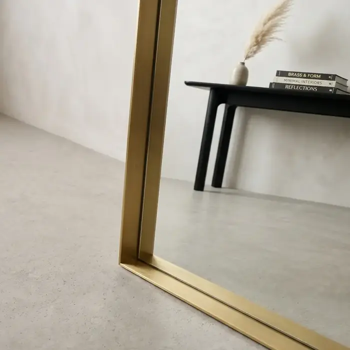 DMC  Spiegel Ravenna Goud  | Maat 80x180 cm