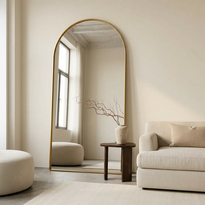 DMC  Spiegel Ravenna Goud  | Maat 80x180 cm