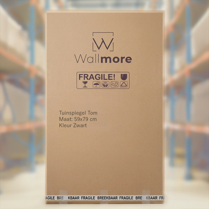 WALLMORE Tuinspiegel Tom | 59x79 cm