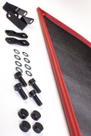 Fiat Windscherm Fiat Barchetta rood